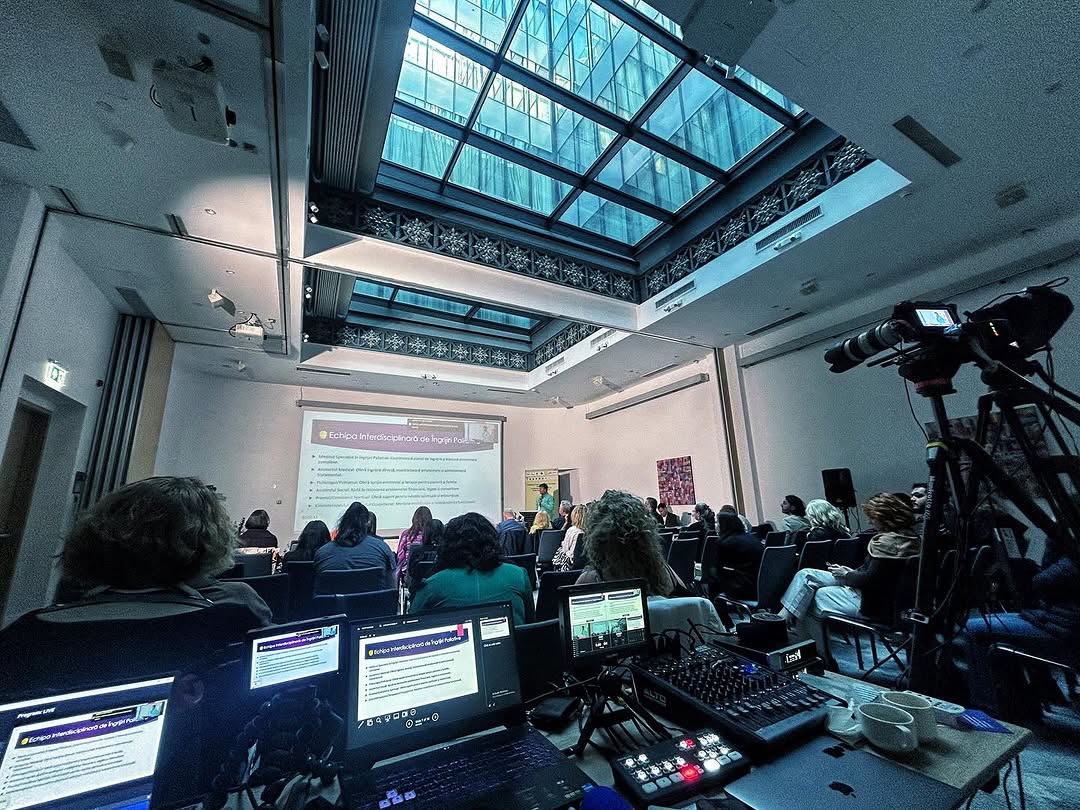 Multi-day NGO conference at skylight venue for Restart la Viață